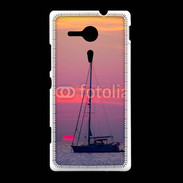 Coque Sony Xpéria SP Couché de soleil en mer 50