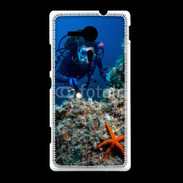 Coque Sony Xpéria SP Plongeur en mer 10