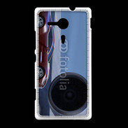Coque Sony Xpéria SP Voiture de luxe devant jet privé 2
