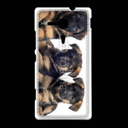 Coque Sony Xpéria SP Chiots Berger Allemand