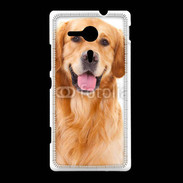 Coque Sony Xpéria SP Chien Golden