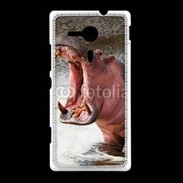 Coque Sony Xpéria SP Hippopatame