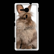 Coque Sony Xpéria SP Lapin marron