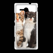 Coque Sony Xpéria SP Duo de chatons