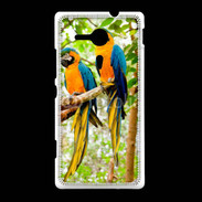 Coque Sony Xpéria SP Duo de perroquets