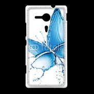 Coque Sony Xpéria SP Papillon en eau