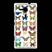 Coque Sony Xpéria SP Tableau de papillons