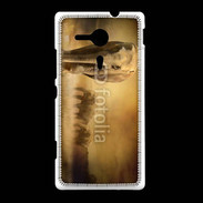 Coque Sony Xpéria SP groupe d'éléphants