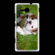 Coque Sony Xpéria SP Chiot bulldog anglais 3