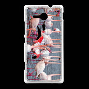 Coque Sony Xpéria SP flamand rose