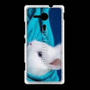 Coque Sony Xpéria SP Portrait de lapin 5