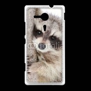 Coque Sony Xpéria SP Raton laveur dans un arbre
