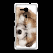 Coque Sony Xpéria SP Chiot chien loup 5