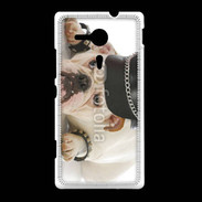 Coque Sony Xpéria SP Bulldog village people