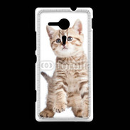 Coque Sony Xpéria SP Adorable chaton 7