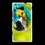 Coque Sony Xpéria SP Macaw africain bleu et jaune