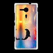 Coque Sony Xpéria SP Dauphin dans l'océan 5