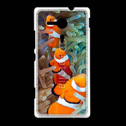Coque Sony Xpéria SP Trio de poisson clown