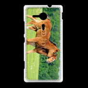 Coque Sony Xpéria SP Poulains