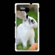 Coque Sony Xpéria SP Lapin et carotte