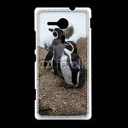 Coque Sony Xpéria SP 2 pingouins