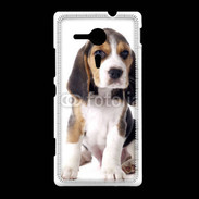Coque Sony Xpéria SP Chiot Beagle 50