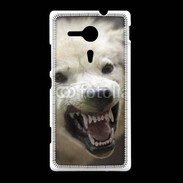 Coque Sony Xpéria SP Attention au loup