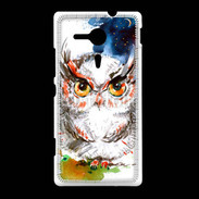 Coque Sony Xpéria SP Hibou en dessin 100