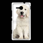Coque Sony Xpéria SP Chiot Golden retriever 100
