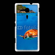 Coque Sony Xpéria SP Tortue en mer 100