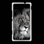 Coque Sony Xpéria SP Superbe portrait de lion