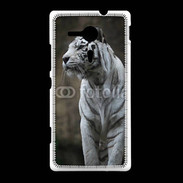 Coque Sony Xpéria SP Tigre blanc 800
