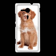 Coque Sony Xpéria SP Chiot Retriever 600