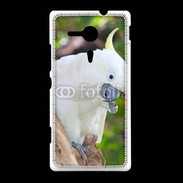 Coque Sony Xpéria SP Oiseau Cacatoès blanc 25