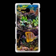 Coque Sony Xpéria SP Poisson Tropical