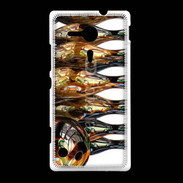 Coque Sony Xpéria SP Quille de bowling dorée