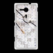 Coque Sony Xpéria SP Mots croisés 1