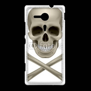 Coque Sony Xpéria SP Tête de mort