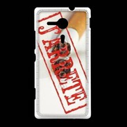 Coque Sony Xpéria SP J'arrête de fumer