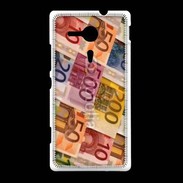 Coque Sony Xpéria SP Euros billets