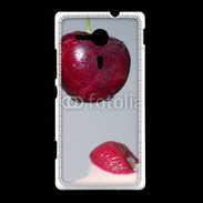 Coque Sony Xpéria SP Cerise et bouche 3