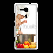 Coque Sony Xpéria SP Bébé chef cuisinier