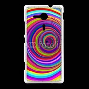 Coque Sony Xpéria SP Fond Hypnotique 
