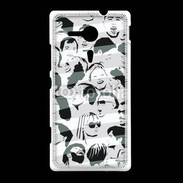 Coque Sony Xpéria SP Multi visages