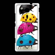 Coque Sony Xpéria SP Pile de coccinelles