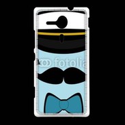 Coque Sony Xpéria SP Moustache commandant