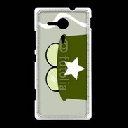 Coque Sony Xpéria SP Moustache et cigare