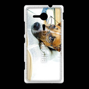 Coque Sony Xpéria SP Chien littéraire