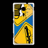 Coque Sony Xpéria SP Panneaux insolotes
