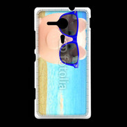 Coque Sony Xpéria SP Cochon à la mer